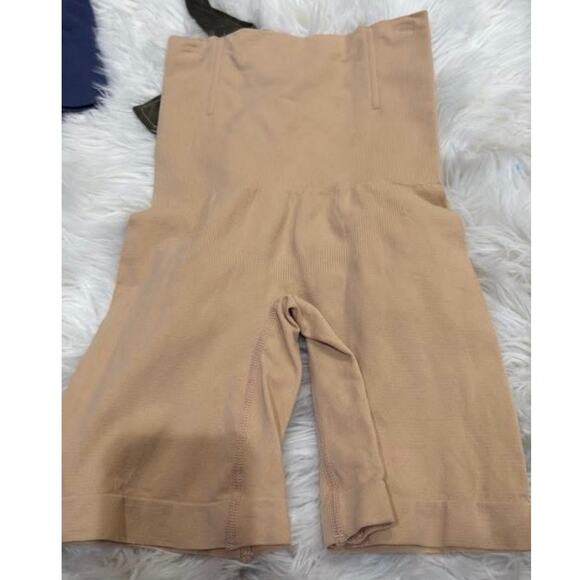 Dress Cici Butt Lift Shapewear Shorts - High Waisted Tummy Control Beige XL/XXL - Picture 8 of 8